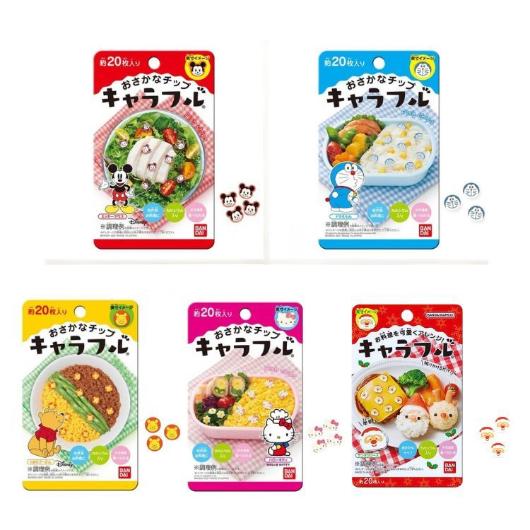Bandai Bento (cartoon) Fish Chips ปลาแผ่นอบกรอบลายการ์ตูนพร้อมทาน สำหรับโรยข้าวกล่อง ยอดฮิต จากญี่ปุ่น ของพร้อมส่งจากไทย
