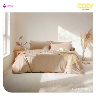 LOTUS ชุดผ้าปู + ผ้านวม อบอุ่นเรียบง่าย นุ่มสบายทุกสัมผัส รุ…