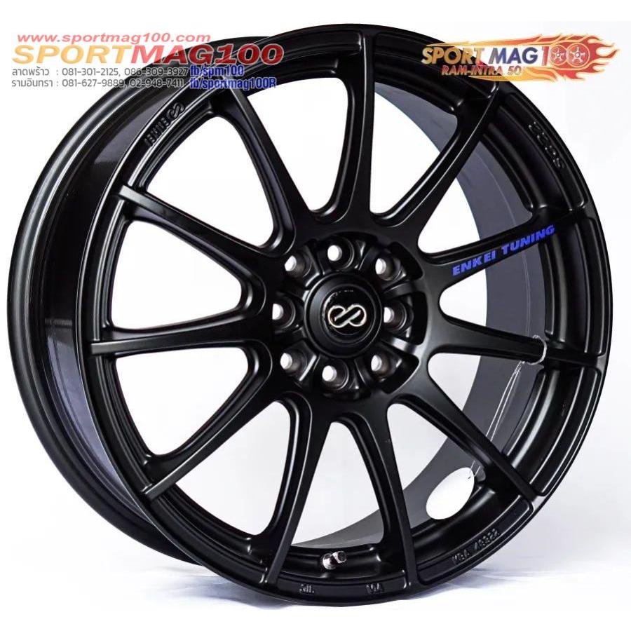 ล้อแม็กซ์ ENKEI SC22 สีดำด้าน 7-17นื้ว 4รู100/114 ET35 [9146]