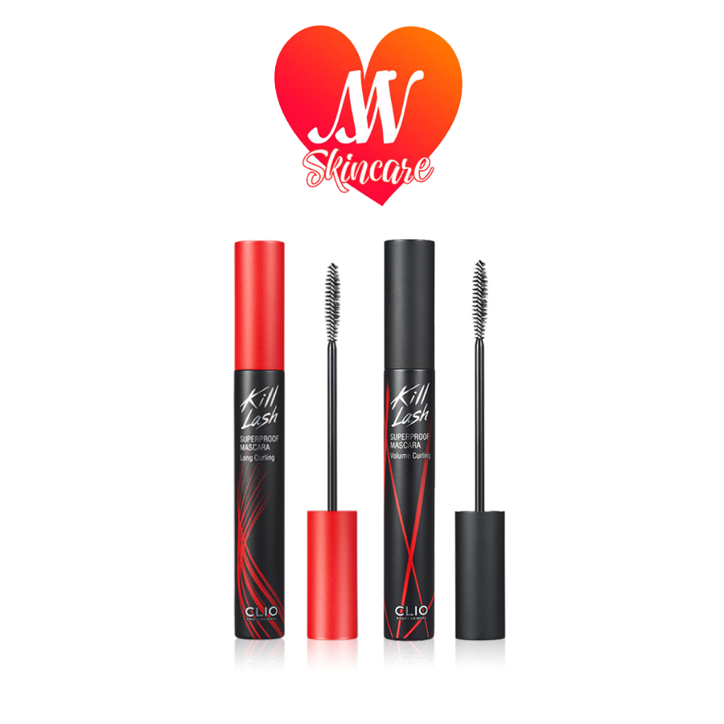 แท้✔ Clio Kill Lash Superproof Mascara 7g. มาสคาร่าคลิโอ้ ติดทน กันน้ำ ไม่แพนด้า #VV #25