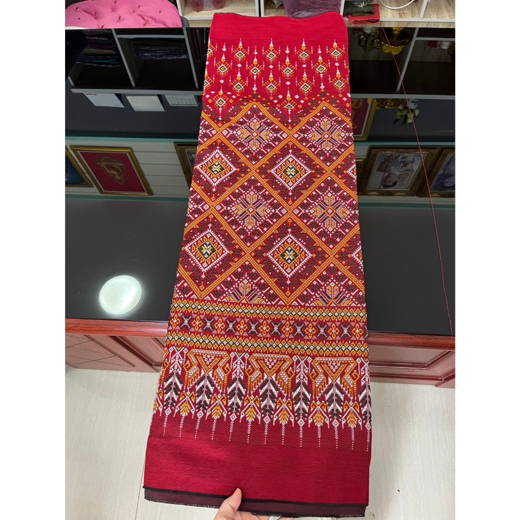 รวม ลายผ้าถุงแพรวาราชินี แพรวาพันมหา ทอเครื่องผ้าฝ้าย แพรวาลิซ่า รุ่นขายดี!!!