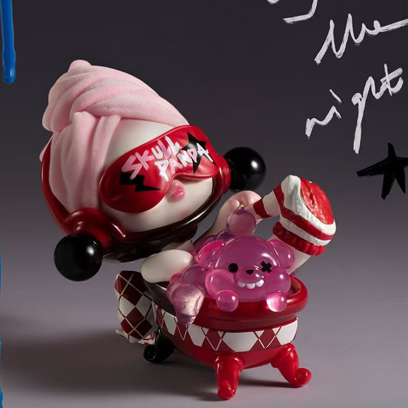พร้อมส่ง แท้ % แบบแกะตัว POP MART Skullpanda tell me what you want Series Christmas wish time ของขวัญคริสต์มาส