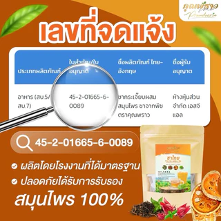 (✅พร้อมส่ง🫖) 🧋ชาไทยคุณพราว🧋 ขับโซเดียม ลดบวม ชงดื่มเเทนน้ำ