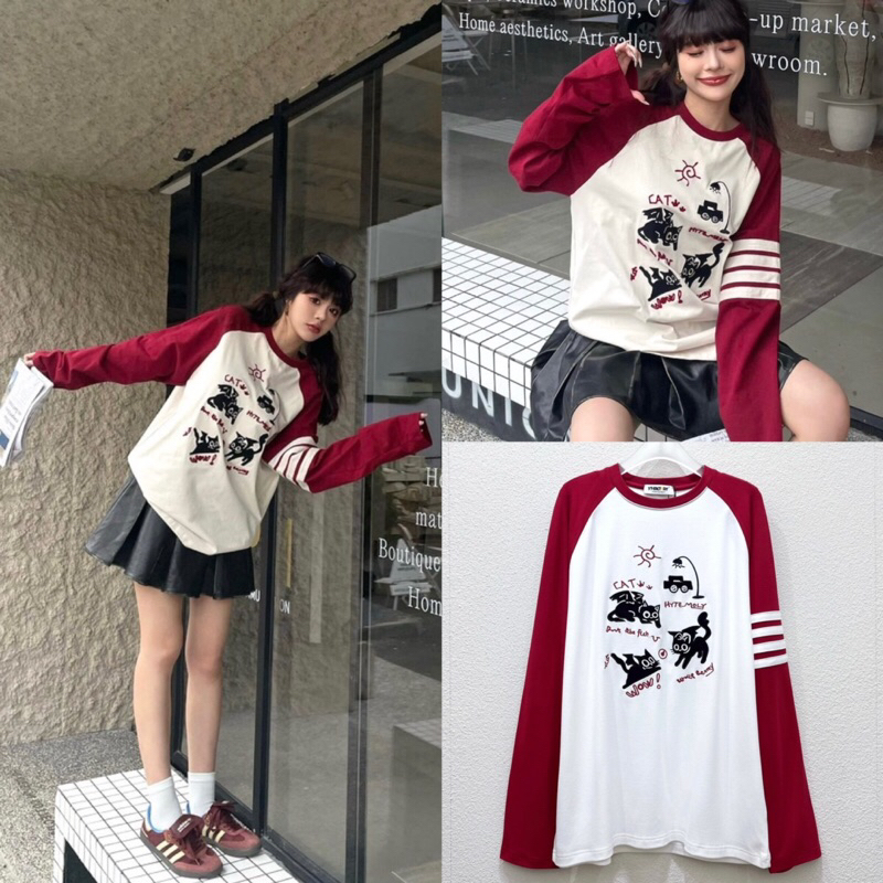 เสื้อแขนยาวปักลายทั้งตัว TAG YT FACTORY