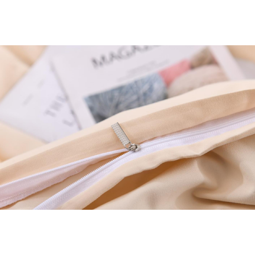 ชุดปลอกผ้านวมพร้อมไส้ผ้านวม สีเดียว   สินค้าบรรจุ 2 ชิ้น  ปลอกผ้านวม+ผ้านวม สินค้ามีคุณภาพ ❗พร้อมส่ง❗