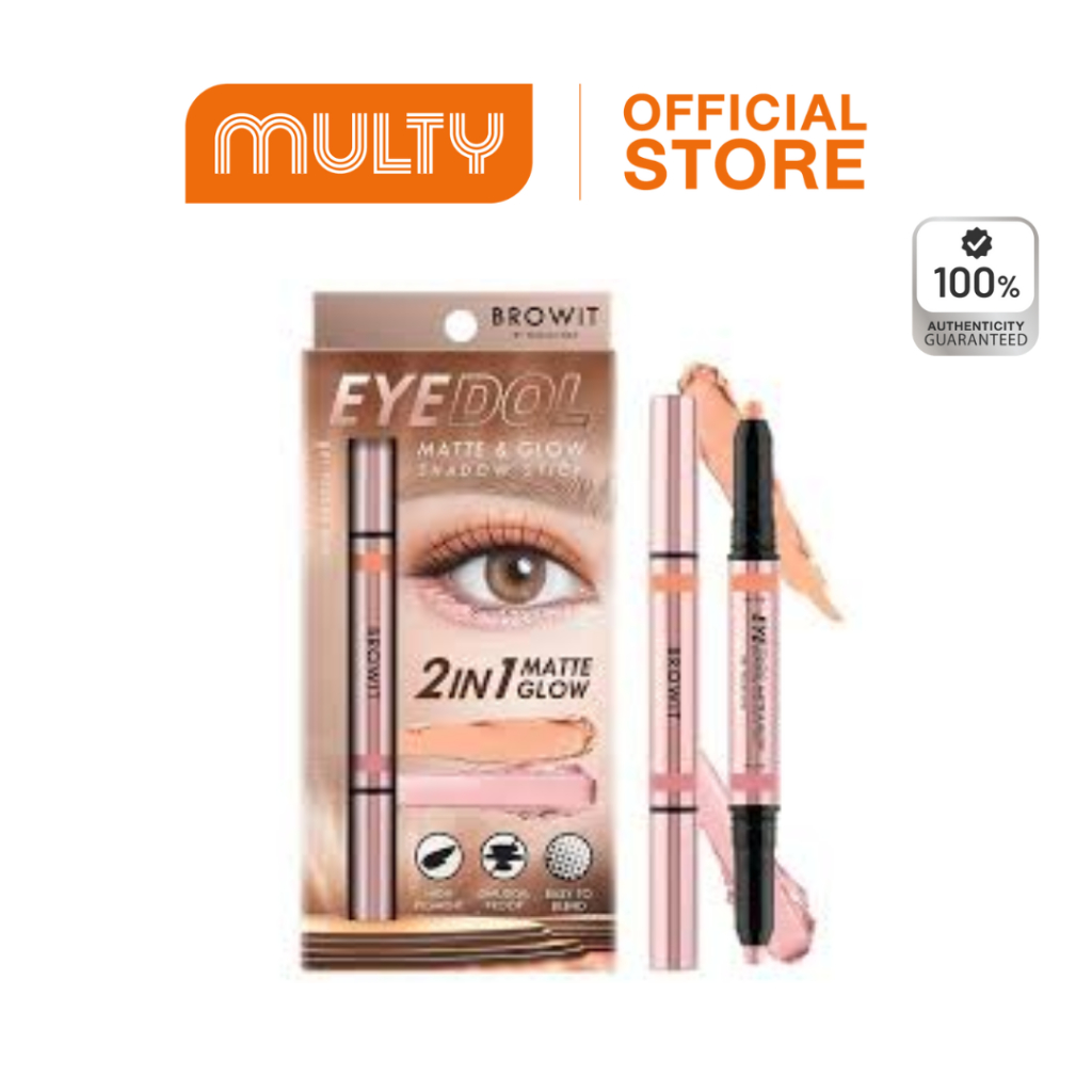 BrowIt  Eyedol Matte&Glow Shadow Stick 1 g.