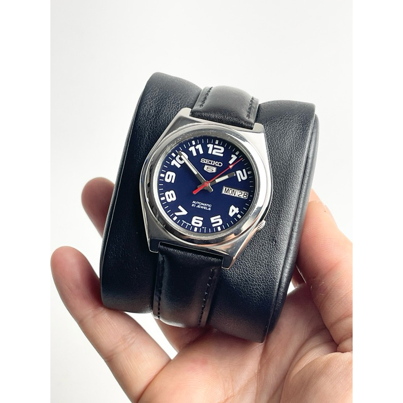 Seiko 5 Automatic 21 Jewels (7S26A) หลังเปลือย