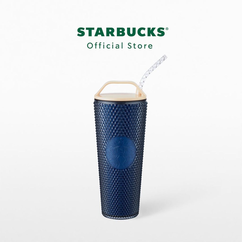 Starbucks Midnight Xmas Cold Cup 24oz. ทัมเบลอร์สตาร์บัคส์พลาสติก ขนาด 24ออนซ์ A9001652
