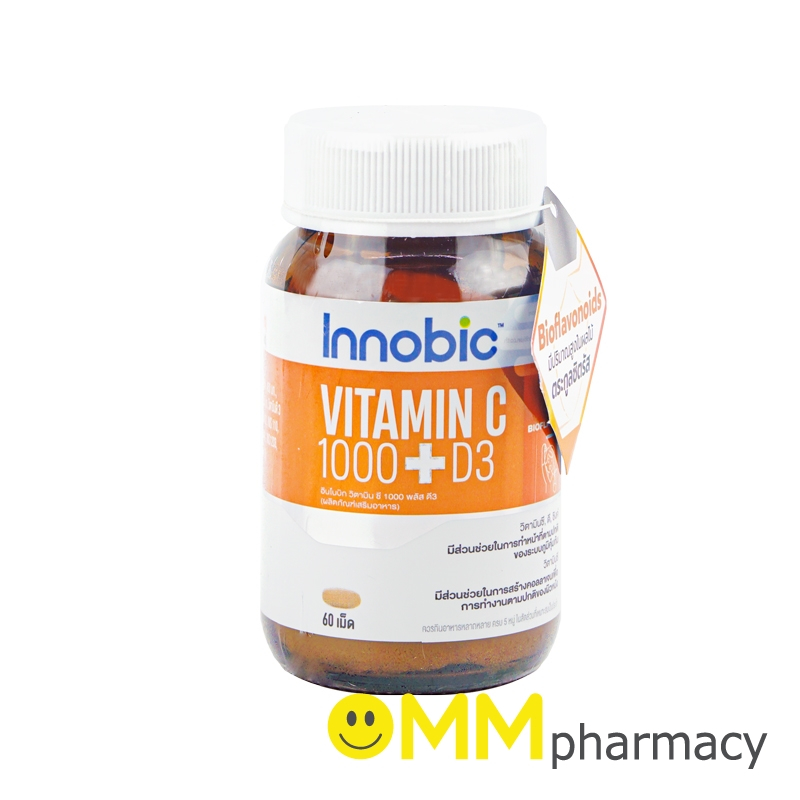 INNOBIC VITAMIN C 1000+D3 60'S.