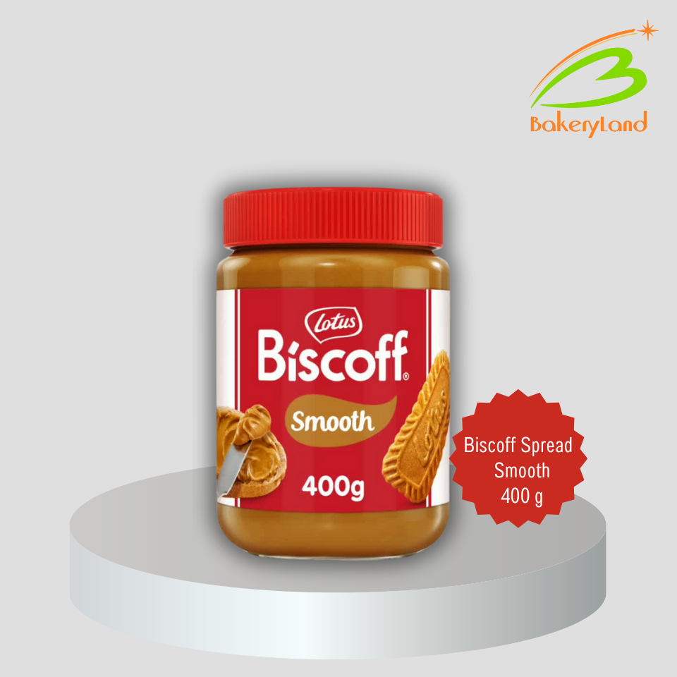 Lotus Biscoff Spread Smoothโลตัส บิสคอฟ สเปรด สมูท 400g