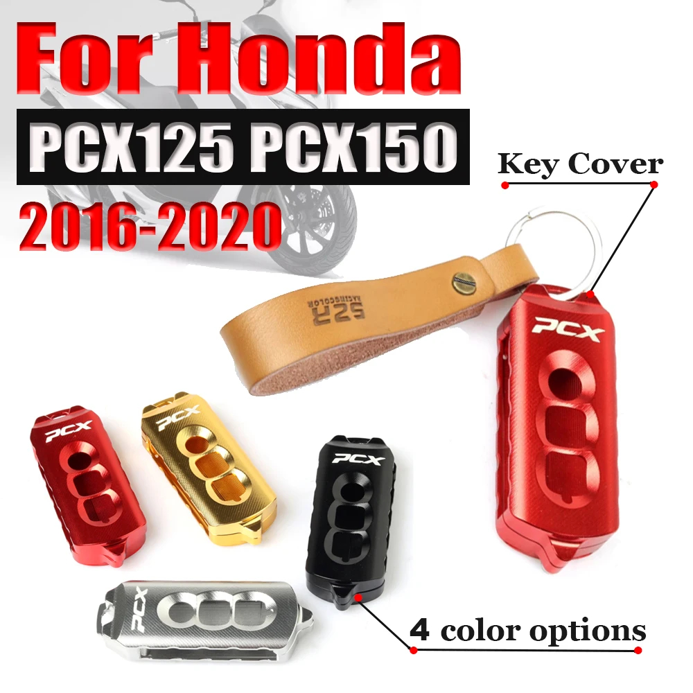 ปลอกกุญแจรีโมทมอเตอร์ไซค์สำหรับ Honda PCX125 PCX150 2016-2020 FORZA350 2023 ADV150 อุปกรณ์เสริม