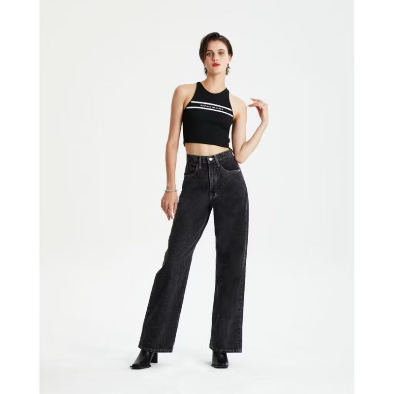 กางเกงยีนส์ merge ขากระบอกใหญ่ ไซส์ XL