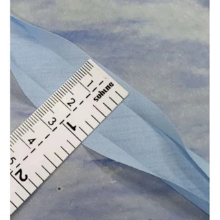 ผ้ากุ๊นเนื้อคอตตอนขนาด 1/2นิ้ว=1.5cm ขายเป็นม้วน (36หลา) เนื้อเนียนละเอียดใช้งานง่ายสีไม่ตก