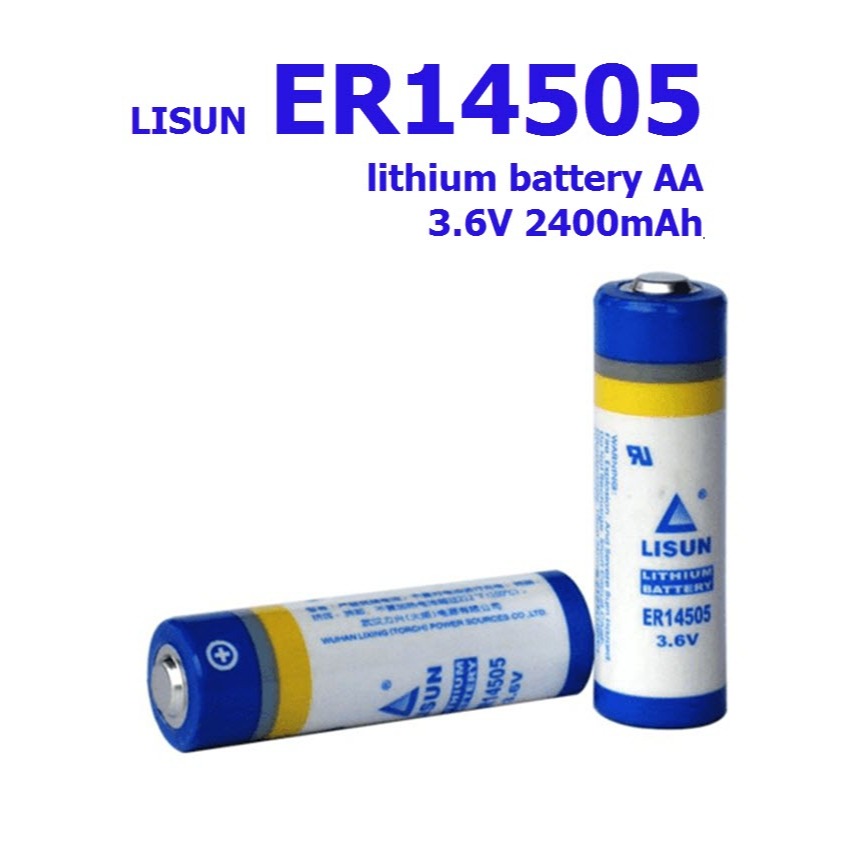 ส่งจากไทย LISUN ER14505 3.6V (2400mA) lithium battery instrument battery ER14505 พร้อมส่ง