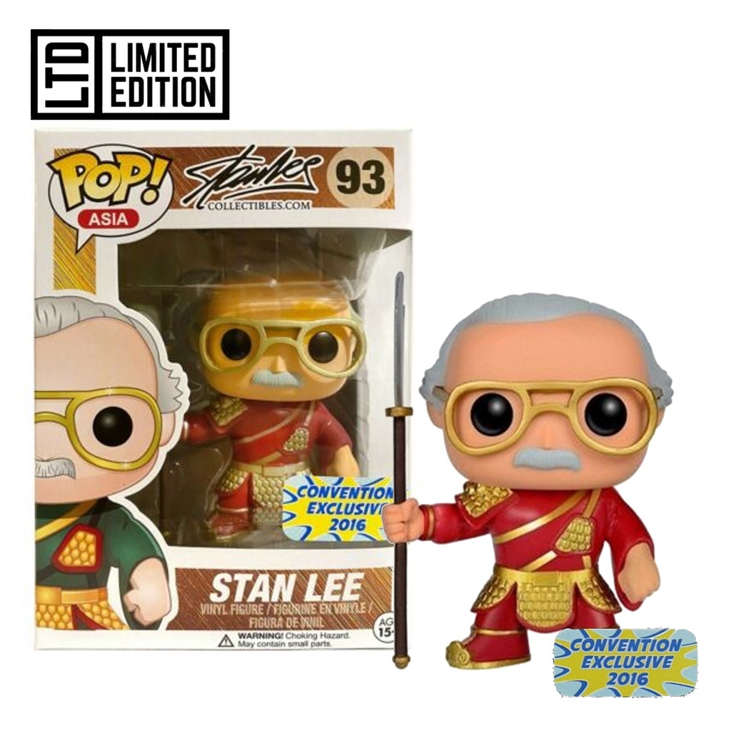 Funko Pop! Vinyl Asia #93 Stan Lee (Guan Yu - Red) - ฟันโกะ ป๊อป! สแตนลีย์ #93 (กวนอู) - ฟิกเกอร์ มา