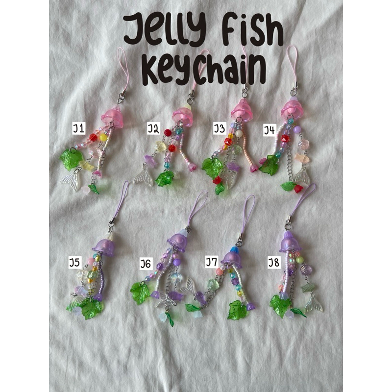 Jellyfish keychain 🪼