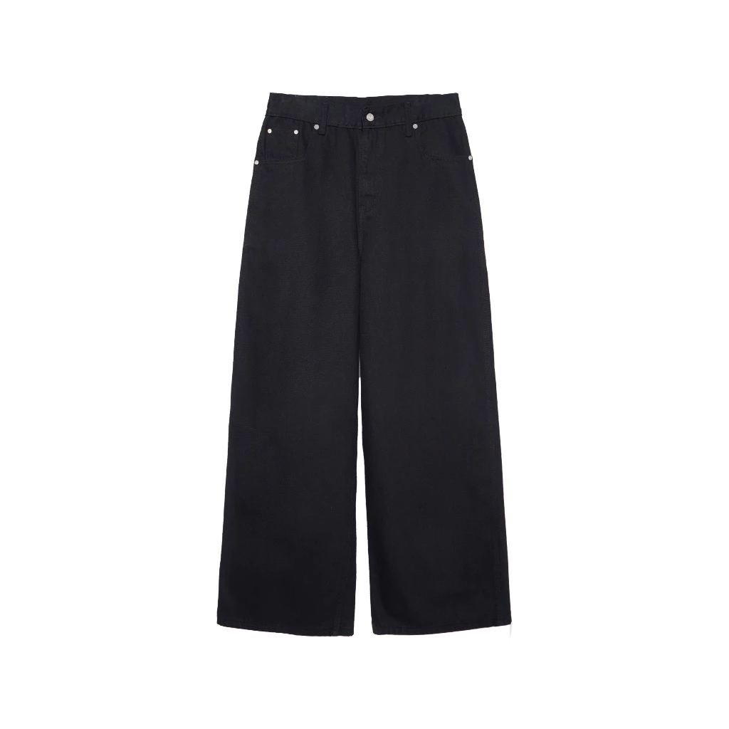 NWL24 nightmare 09 Baggy Jean Black กางเกงขายาว