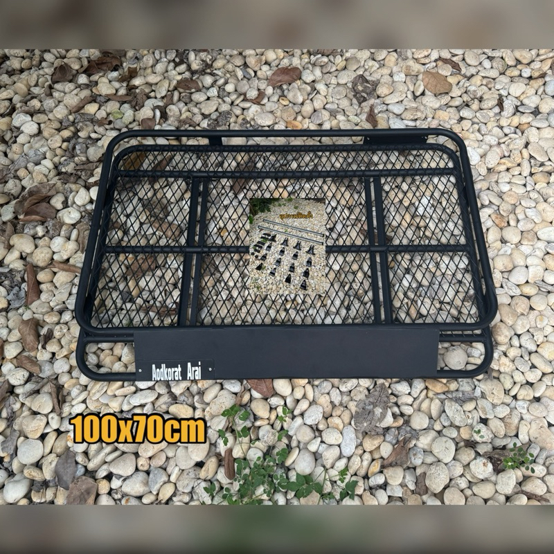 แร็คหลังคารถยนต์ขนาด100x70cm