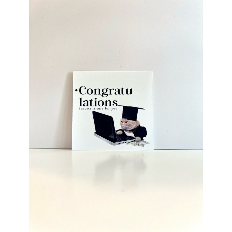 การ์ด congratulations (**สั่งขั้นต่ำ70บาท ไม่รวมค่าส่งสินค้าสามารถรวมได้ทั้งร้านค่ะ**) การ์ดแสดงความยินดี ออกแบบการ์ด