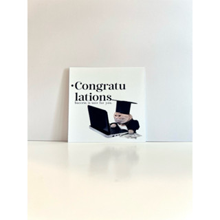 การ์ด congratulations (**สั่งขั้นต่ำ70บาท ไม่รวมค่าส่งสินค้า…