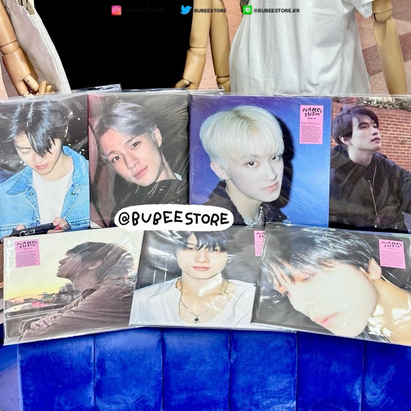 (ใช้โค้ดลดเพิ่ม 20% สูงสุด1000.-)[พร้อมส่ง] Narcissism Exhibition 2nd MD Jaemin AR Card/LP//Photo Ke