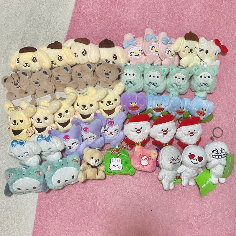 พร้อมส่ง(มาก) ตุ๊กตาจิ๋ว ตุ๊กตาตู้คีบ ตุ๊กตาตัวเล็ก ตุ๊กตาพวงกุญแจ