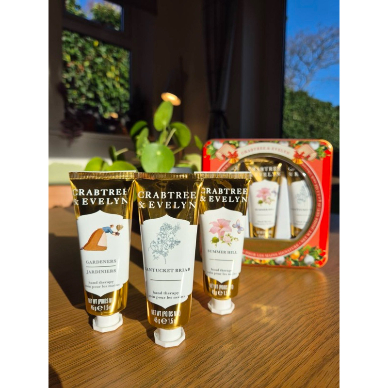 hand cream Crabtree and evelyn รุ่นลิมิเต็ด Holiday edition 45g.