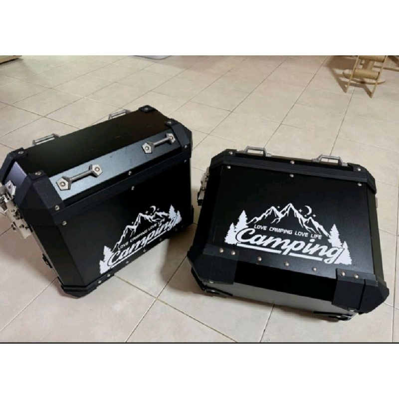 สติ๊กเกอร์ติดกล่อง ปี๊บ บิ๊กไบร์    ลายแคมป์ปิ้ง #camping v.5 งานตัด ประกอบ % พร้อมส่งจร้า ราคา ถูกที่สุด ดีลบีเคเค แกลเลอรีภาพที่ 8