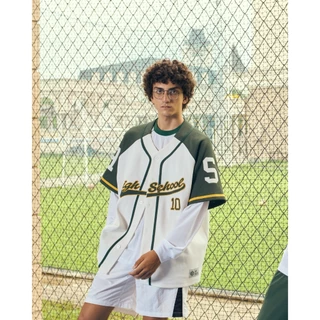 [ขายดีอันดับ 1🔥] Highschool Sports Collection 2024 Baseball Jersey เสื้อเบสบอลเจอร์ซี่ - OTB24197