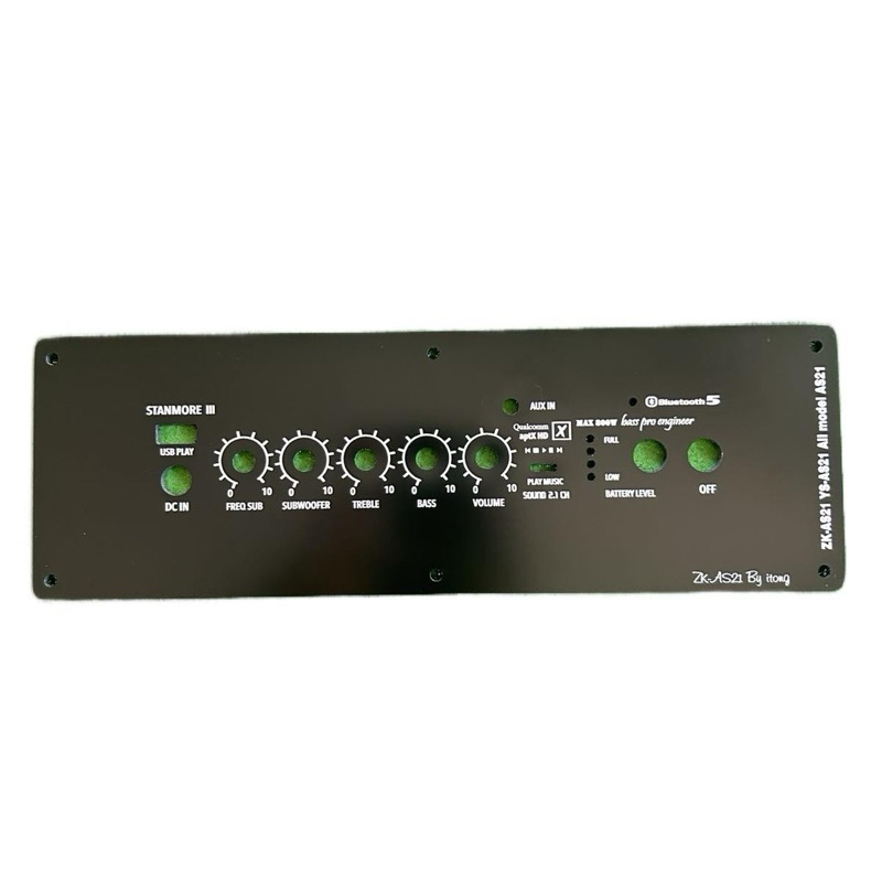 แผ่นเพลทคอมโพสิต ลำโพงบลูทูธ ZK-AS21 YS-AS21 ALL MODEL AS21