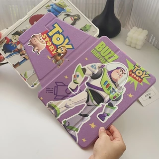 💫พร้อมส่ง💫เคสiPadหมุน 360° แผ่นหลังอะครีลิ Gen9 Toy Story บัซ ไลท์เยียร์ Gen11 Air6/7 เคสไอแพด ใส่ปากกาไ Air6