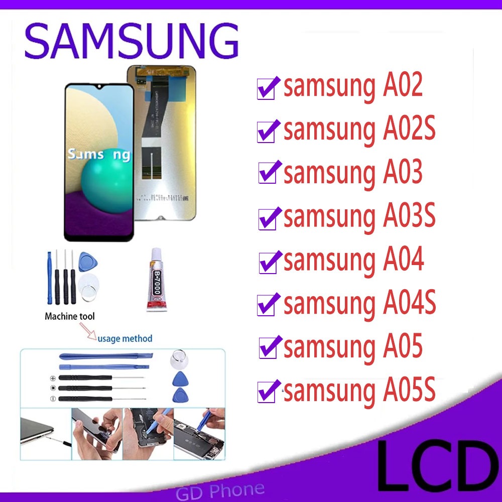 จอSamsung  A02/A02S/A03/A03S/A04/A04S/A05/A05Sจอ+ทัช Lcd Display หน้าจอ ซัมซุงกาแล็คซี่ A02/A02S/A03