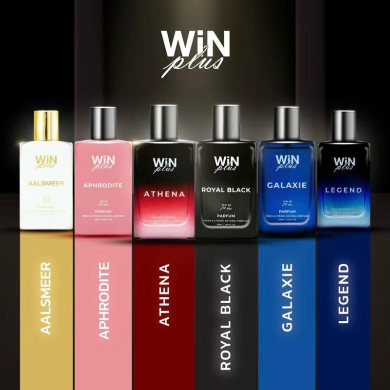 (ลดในไลฟ์ 100-150฿) น้ำหอม WiNPlus ของแท้100%