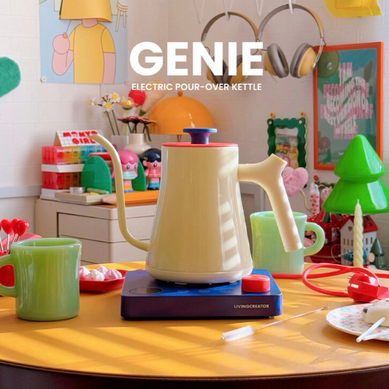 ❣️พร้อมส่ง❣️ [Living Creator] Genie Electrical Pot: กาน้ำไฟฟ้าสุดน่ารักv