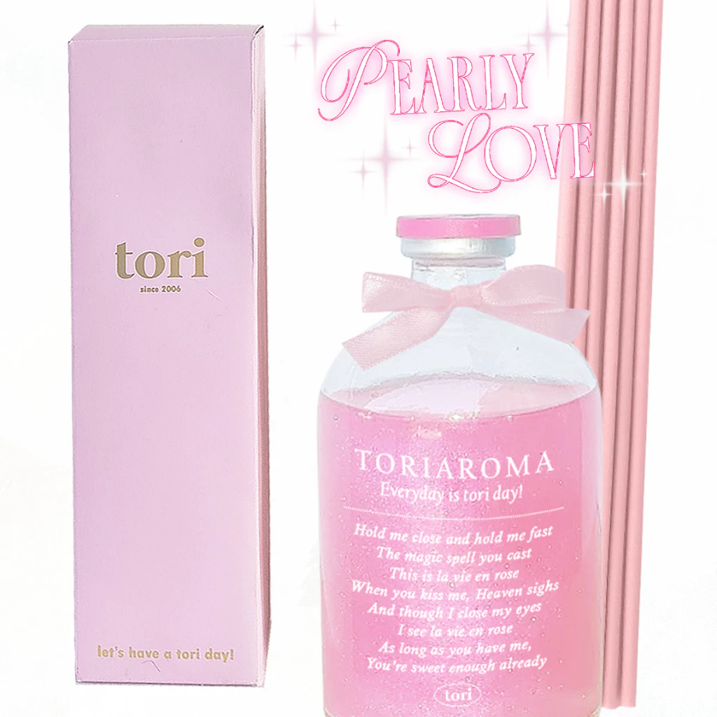 TORIAROMA | Pearly Love 🤍🦪 อัพเกรดห้องให้สวยหรูดูแพง ก้านไม้หอมอโรมา หอมฟุ้ง 100ml. ใช้ได้นาน 3-4 เดือน
