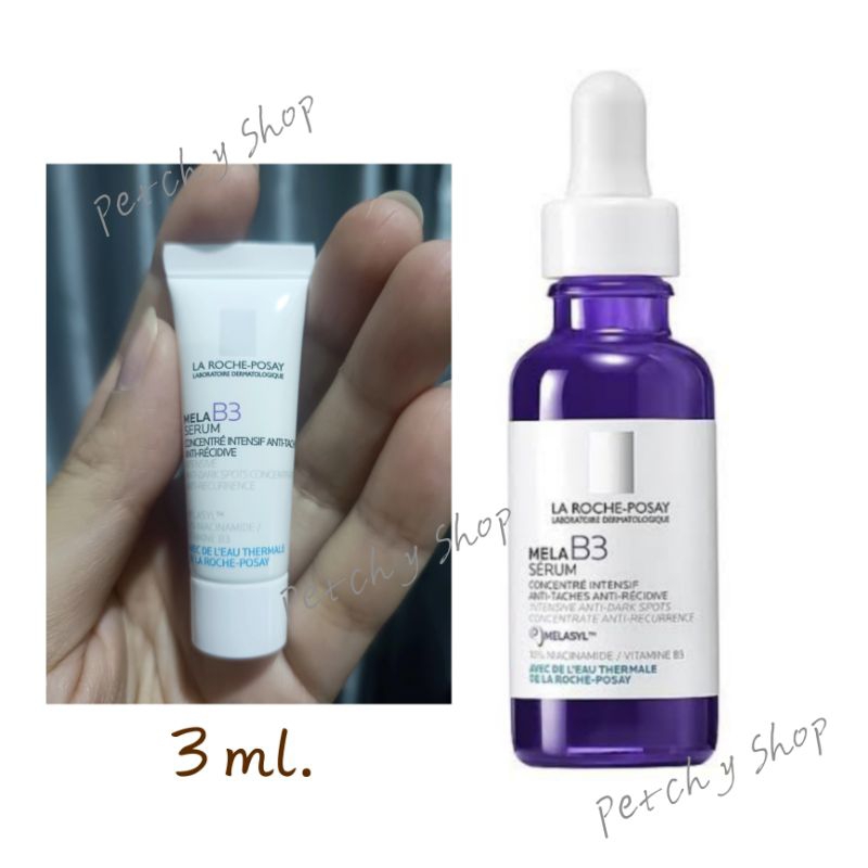 💜🤍La Roche-Posay Mela B3 Serum 3ml.ขนาดพกพา