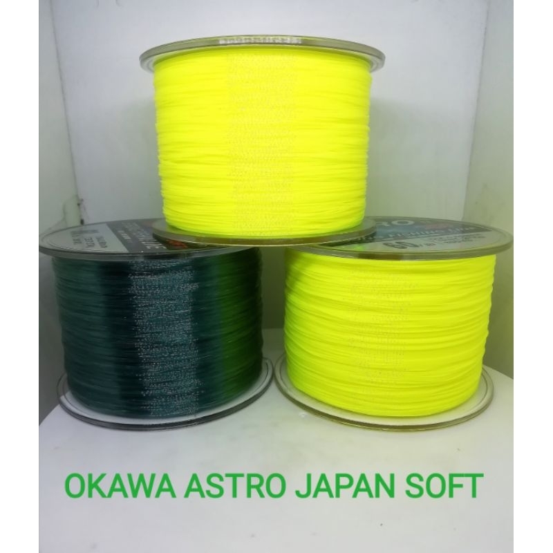 เอ็นตกปลา อุปกรณ์​ตกปลา​ เอ็นม้วนใหญ่ OKAWA​ ASTRO​ JAPAN  SOFT