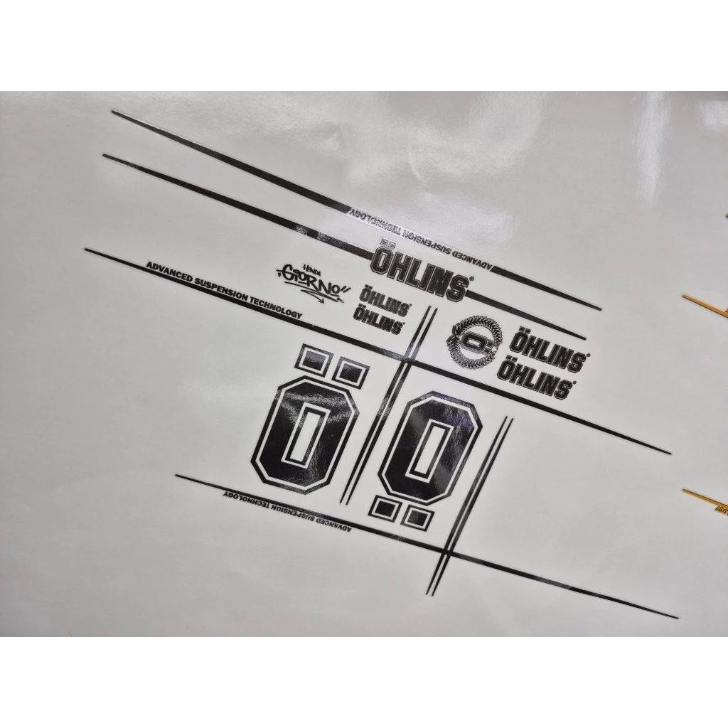 สติ๊กเกอร์เซ็ต OHLINS GIORNO thumbnail 9