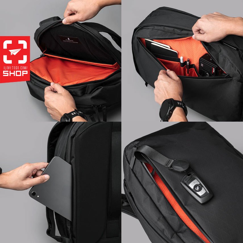 กระเป๋า Alpaka – Metro Backpack Pro – X-PAC ราคา ถูกที่สุด ดีลบีเคเค แกลเลอรีภาพที่ 4