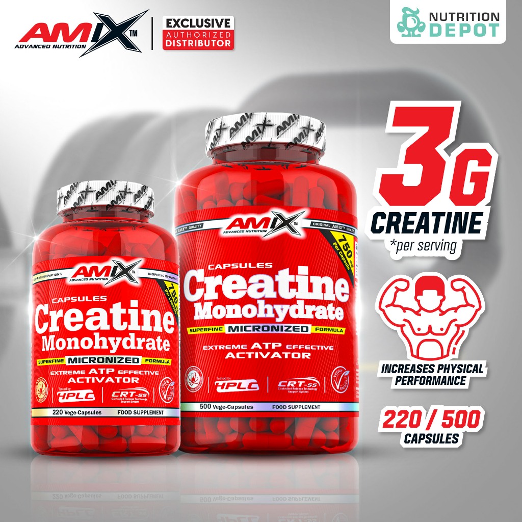 Amix Nutrition - Creatine Monohydrate 220/500 Capsules