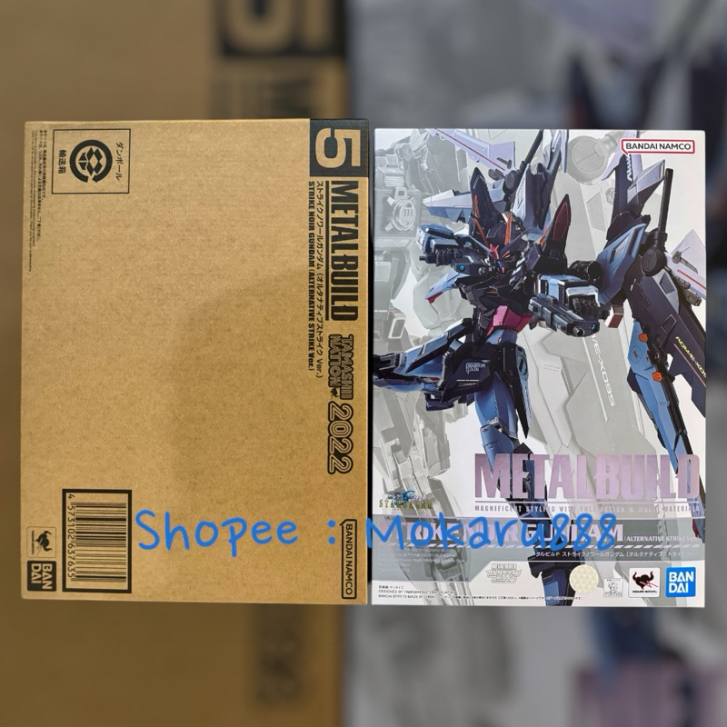 METAL BUILD Tamashi Nation2022 Strike Noir Gundam (Alternative Strike Ver)