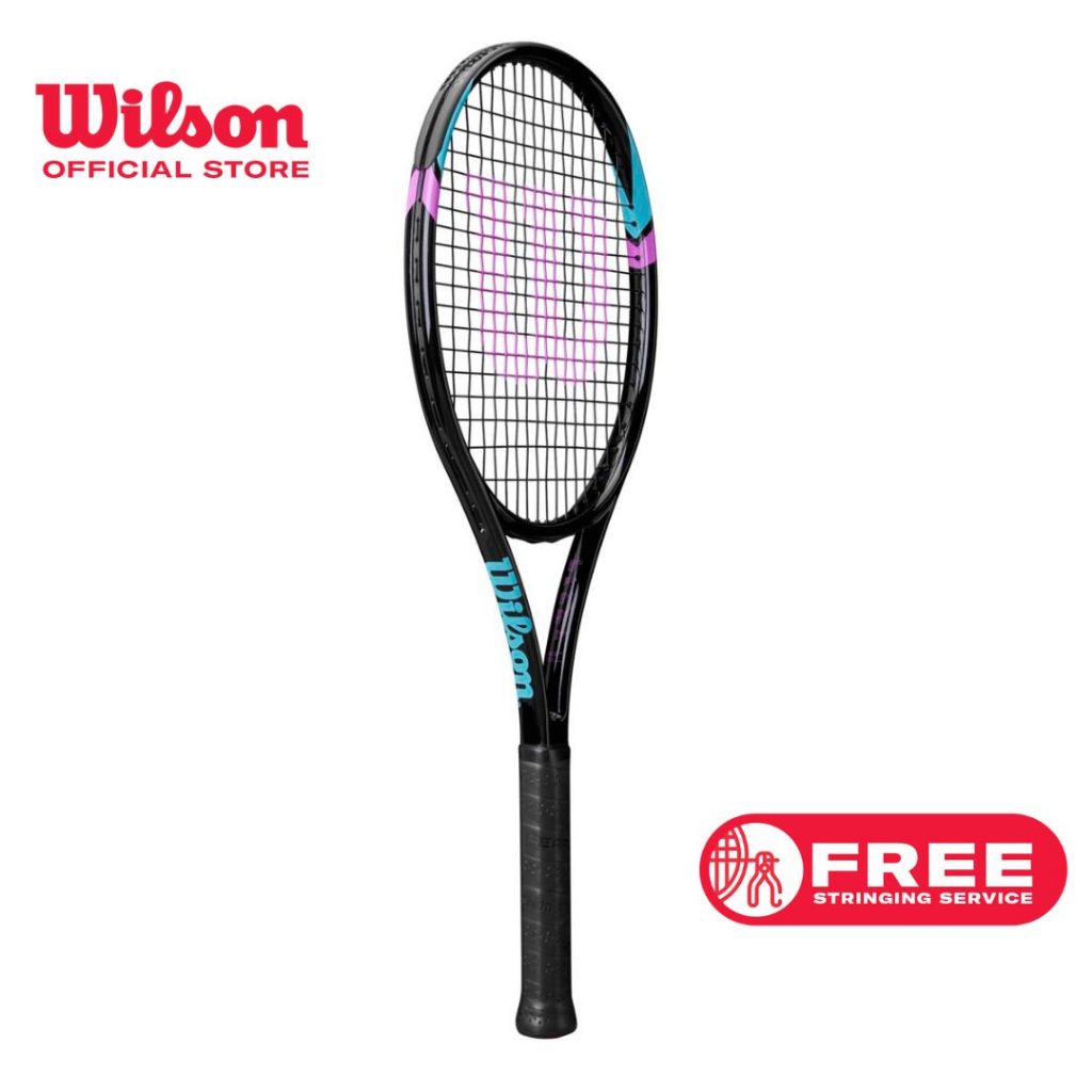 WILSON Six LV ไม้เทนนิส Pre-strung (ไม้เทนนิสขึ้นเอ็นแล้วตั้งแต่ที่โรงงานผลิต) WR119310U2 Official Store