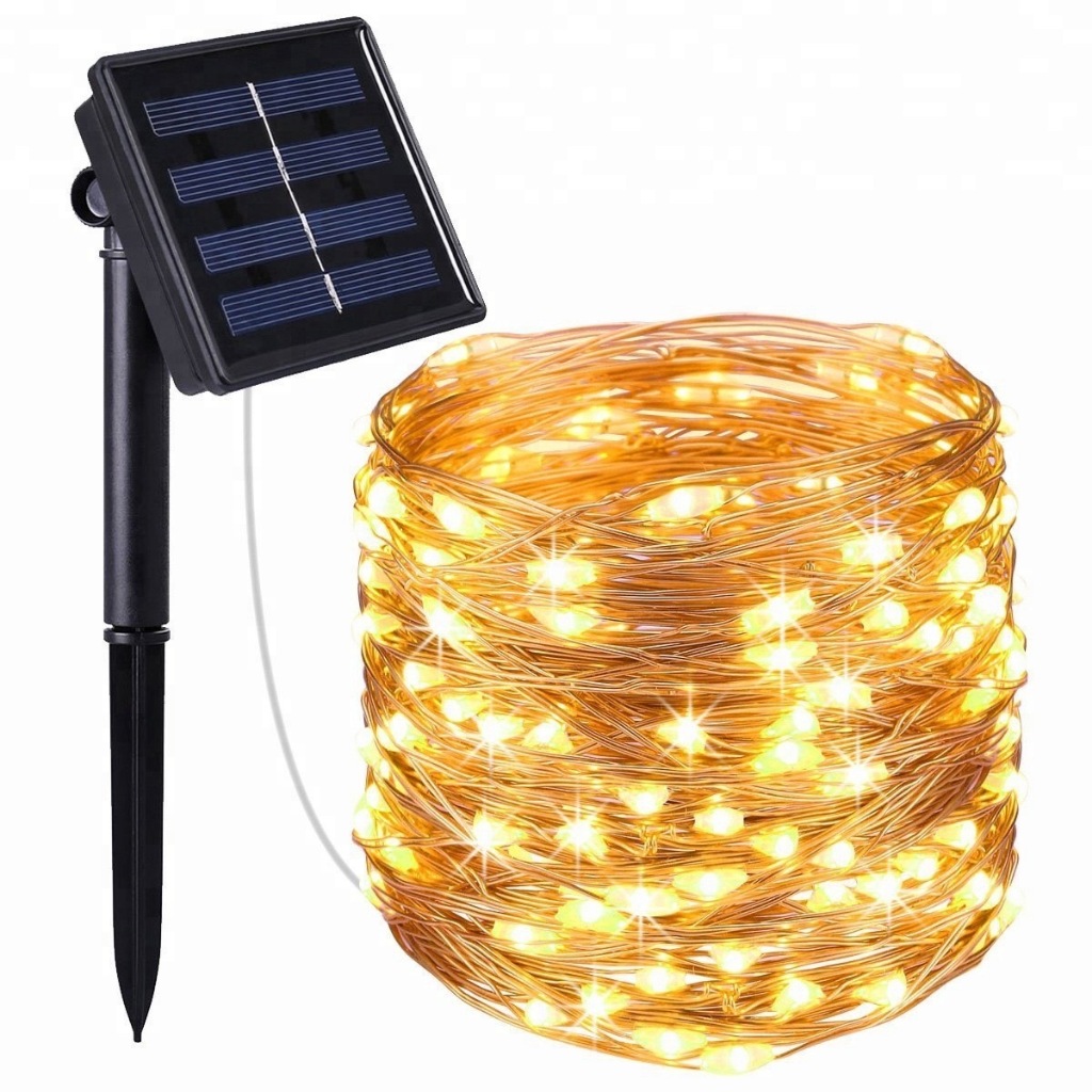 (พร้อมส่ง ) ไฟเส้น led ไฟหิ่งห้อย โซล่าเซลล์ Solarcell ไฟหิ่งห้อย ตกแต่งห้อง ตกแต่งสวน