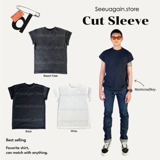 จิ๊กโก๋🌟 L เข้าเพิ่มแล้วจ้า |แขนตัด ทำทรง เสื้อฤดูร้อนผู้ชาย…