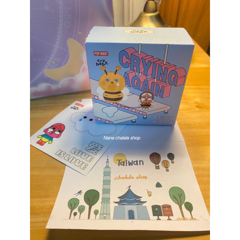 พร้อมส่งจากไทย (เช็คการ์ด) เข็มกลัด 𝐂𝐑𝐀𝐁𝐀𝐁𝐘 CRYBABY Crying Again Series-Plush Badge