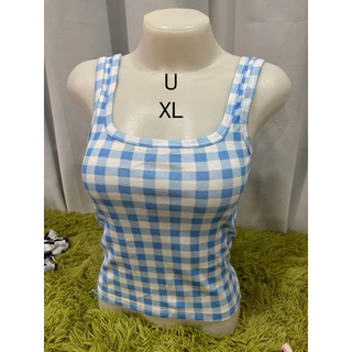 เสื้อกล้ามคอยูสั้นXL เอวลอย ผ้ายืดใส่สบายไม่ร้อน ใส่ได้ทุกโอกาส