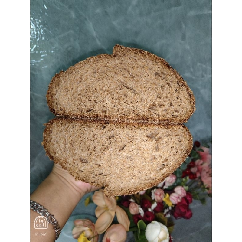 ซาวโดว์โฮลวีท sourdough whole wheat (lean dough)