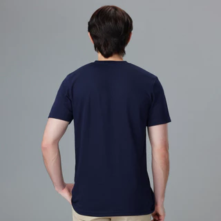 เสื้อไม่ร้อน คอกลม Mynds รุ่น Regular Smart T-Shirt ผ้า Dry Tech ที่สุดแห่งความใส่สบาย ระบายอากาศดี Unisex สีกรมท่า