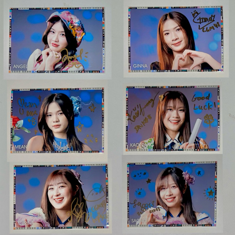 BNK48 CGM48 RequestHour2024 photoset SSR แอคพิเศษ ลายเซ็น Mean BNK48