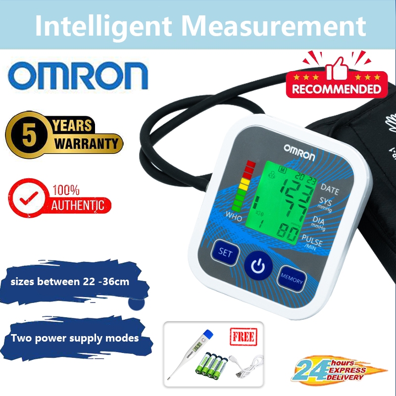 Omron เครื่องวัดความดัน ดิจิตอล Blood Pressure Monitor ของแท้อย่างเป็นทางการ เครื่องวัดความดันโลหิต